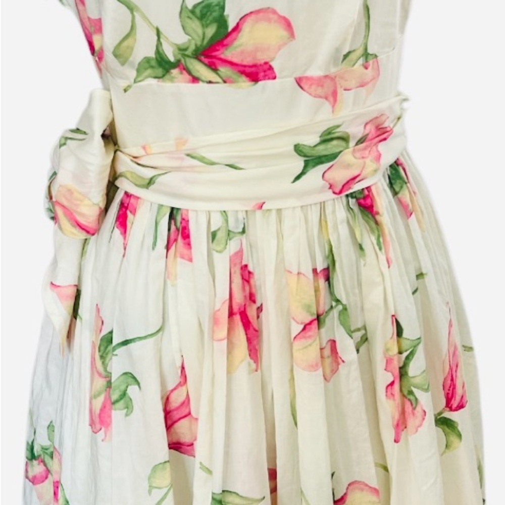 LIZCLAIBORNE New York 50 style floral🌸🌹 dress - Picture 7 of 8